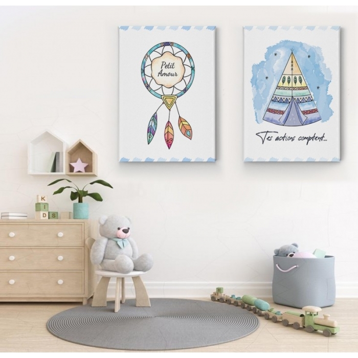 2 sets Petit Amour Your actions count -  Home - SWEET MURALE