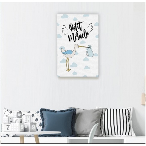 Little Blue Miracle -  Illustrations - SWEET MURALE
