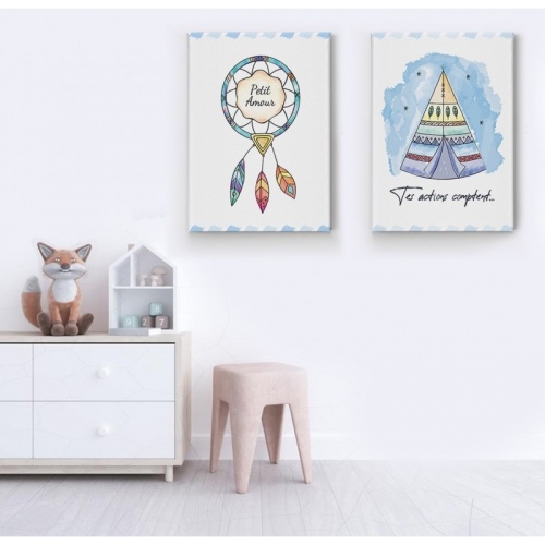 2 sets Petit Amour Your actions count -  Home - SWEET MURALE